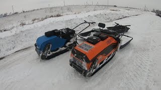 МотоБукс Аляска VS Baltmotors Barboss Ремонт ТО Аляска Покатушки Зимний Чай