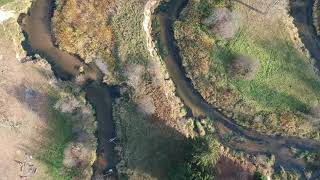 Осенняя Ислочь. Слёт караванеров. Съёмка с высоты на Dji Spark