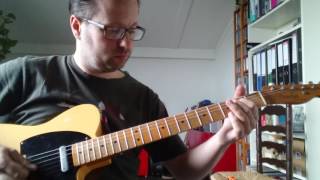 Twang Check #4: Up tempo country jam in E (Fender Telecaster w/ Kinman HX, Kemper profiling amp)