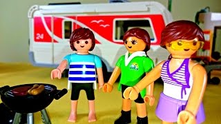 Весело летом в кемпинге. Конструктор Playmobil для детей