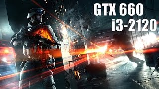 Battlefield 3 Campaign - Gameplay on i3-2120, GTX 660, 4GB RAM (Ultra Settings)