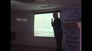 Dr  Arvind Joshi Talk S'gad Inst Jul2013