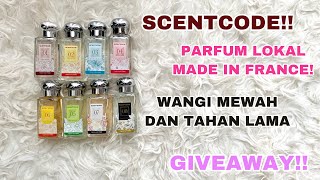 PARFUM MEWAH BRAND LOKAL DAN TAHAN LAMA | REVIEW SCENTCODE PARFUM + GIVEAWAY