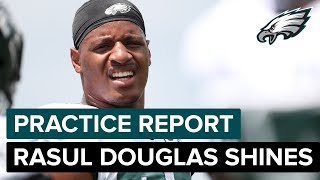 CB Rasul Douglas Makes An Impact | Eagles Practice Report