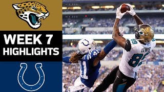Jaguars vs. Colts | NFL Week 7 Game Highlights