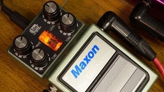 Maxon TOD9  True Tube Overdrive Testing