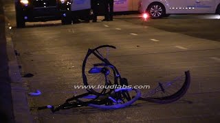 Hit & Run Bicyclist Fatal / Inglewood  RAW FOOTAGE