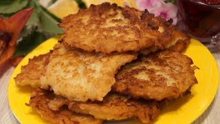 Минутные Оладьи из яблок. Все будут в Восторге!