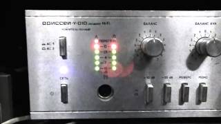 Индикатор на микросхеме AN6884. Одиссей у-010 стерео