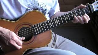 Lesson Mance Lipscomb's Going To Louisiana/CC Rider -  Acoustic Fingerpicking Blues