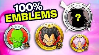 Dragon Ball Z: Kakarot - Showcase of ALL SOUL EMBLEMS ?