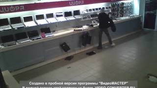 Ограбление салона Цифра в Слуцке 2