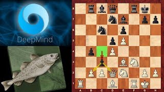 AlphaZero - Stockfish: жертва пешки во французской защите