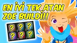 DÜNYANIN EN İYİ TEK ATAN ZOE BUILDİ!! 20 SANİYEDE 1 HEXTECH NEDİR RITO!!  | KFCEatbox