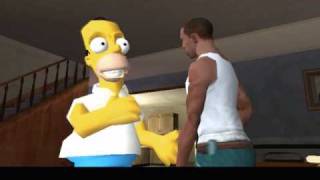 Homer Simpson ★ GTA San Andreas Mod