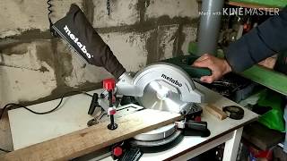 Торцовочная пила METABO KS 216M Lasercut