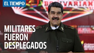 Maduro dice no tener 'miedo a un combate militar' en Venezuela