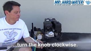 Simpson Part 3 Adjusting the Regulator Mr Hard Water Wet Blasting