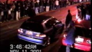 Street Racing in Hunts Point Bronx New York - Summer of 2001