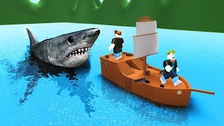 CRAZY SURVIVE THE SHARK ATTACK! (Roblox)