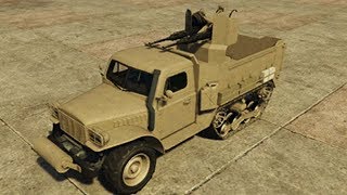 Дебошир на гусеницах. Задание с Half track в GTA 5 Online