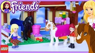 Lego Friends Heartlake Riding Club Part 1 Build Review Silly Play - Kids Toys