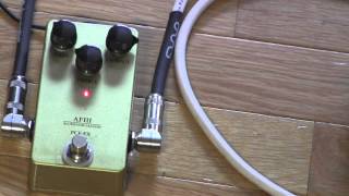 Piedmont Electronics ALUMINUM FALCON AFIII overdrive demo with MJT Strat