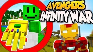 ?AVENGERS INFINITY WAR MOD: Guantelete de Thanos Mod (Vengadores) Para Minecraft 1.8!