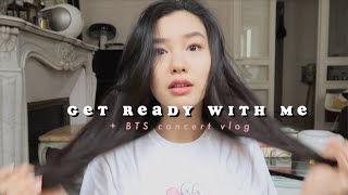 get ready with me ~ bts (and halsey) in paris ~ follow me to the concert