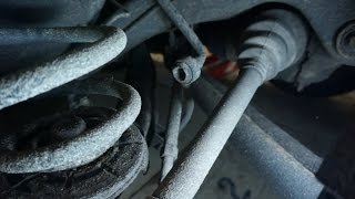 Замена втулок стоек заднего стабилизатора Опель Омега Б (OPEL Omega B)