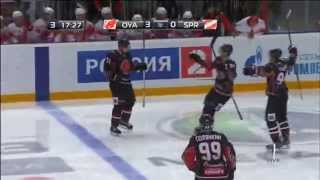 Омские Ястребы - МХК Спартак 6:1 | Omskie Yastreby - JHC Spartak 6:1