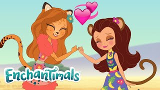 Дружба навсегда?Enchantimals Россия ? День Святого Валентина