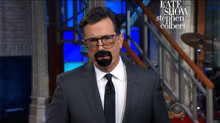 Stephen Colbert Becomes Steven Seagal