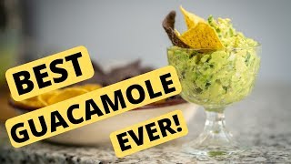 How To Make Guacamole  |  BEST GUACAMOLE RECIPE  |  Easy, Fast, Simple, and Delicious!