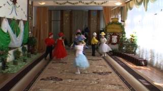 фестиваль в детском саду "танец цветов" 2010г.