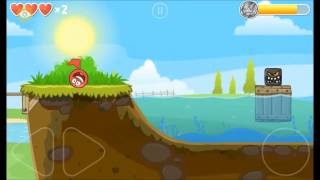 RedBall4: Зеленые холмы 11-14. Прохождение игры Red Ball 4.