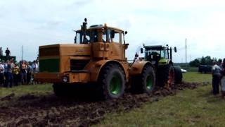 Claas ATLES 926 RZ (226AG) vs Kirovec K-700 (230AG) [www.plakys.lt]