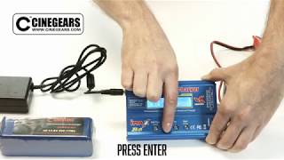 Cinegears CR Car Battery Instruction