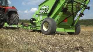 Rock Picker SCHULTE HIGH RISE 8000.    Демонстрация камнеуборочной машины. ООО "Ландтехник". 2013г.