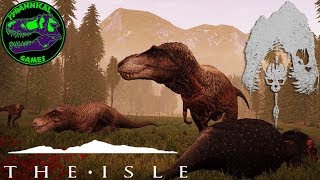 The Isle - Tyrannosaurus Life: Mother Rex Raises Many Babies on The Bio Isle (New Update)