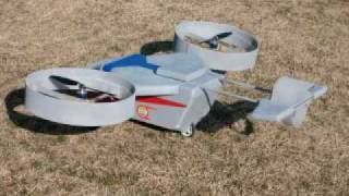 VTOL RC model Ultraman Matjyro ラジコン マットジャイロ