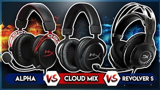 HyperX Cloud Mic Test, Alpha/Revolver S/Mix