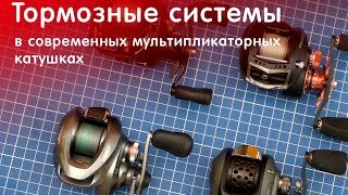 Системы торможения в мультипликаторных катушках