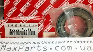 90363-40079 90363-40080 Подшипник передней ступицы Toyota Auris Corolla Verso Prius
