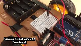 Arduino Tutorial #6 How to Make Arduino Obstacle Avoiding Robot with L298N H-Bridge