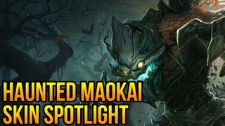 League of Legends - Haunted Maokai Skin Spotlight "Shadow Isles UPDATE" (HD)