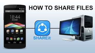 How to transfer any files from mobile or pc using wifi via shareit