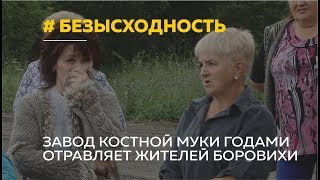Завод костной муки продолжает отравлять жителей Боровихи