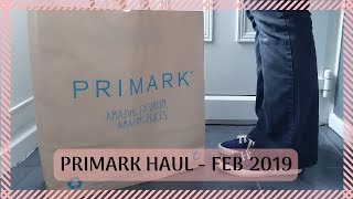 February 2019 Primark Haul and Size 18 Try On