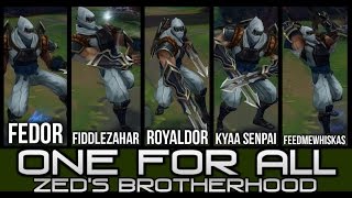 ZΣD CLAN MONTAGE | RoyalDor, Fedor, Fiddlezahar, Kyaa Senpai x3 & FeedMeWhiskas (ONE FOR ALL)